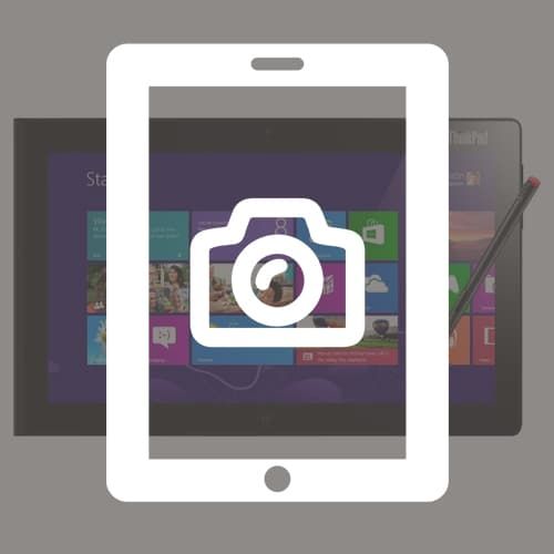 Замена камеры основной или фронтальной в Lenovo ThinkPad Tablet 2